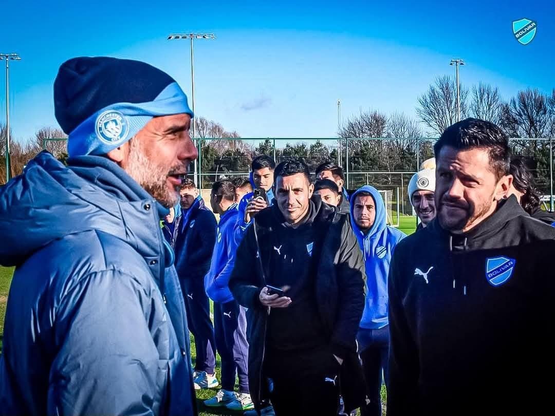 Juan Leandro 'Chicho' Vogliotti durante una sesión de trabajo en campo